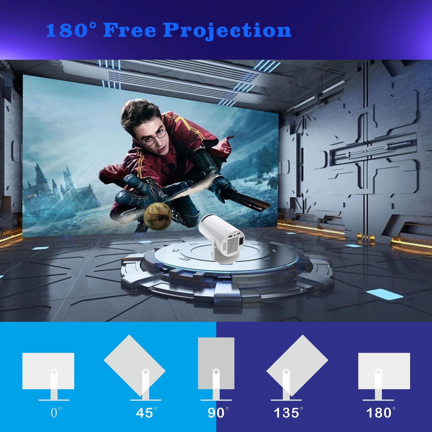 Cinematic Portable Projector™