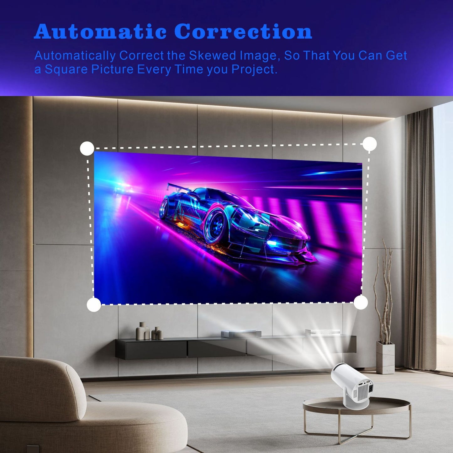 Cinematic Portable Projector™