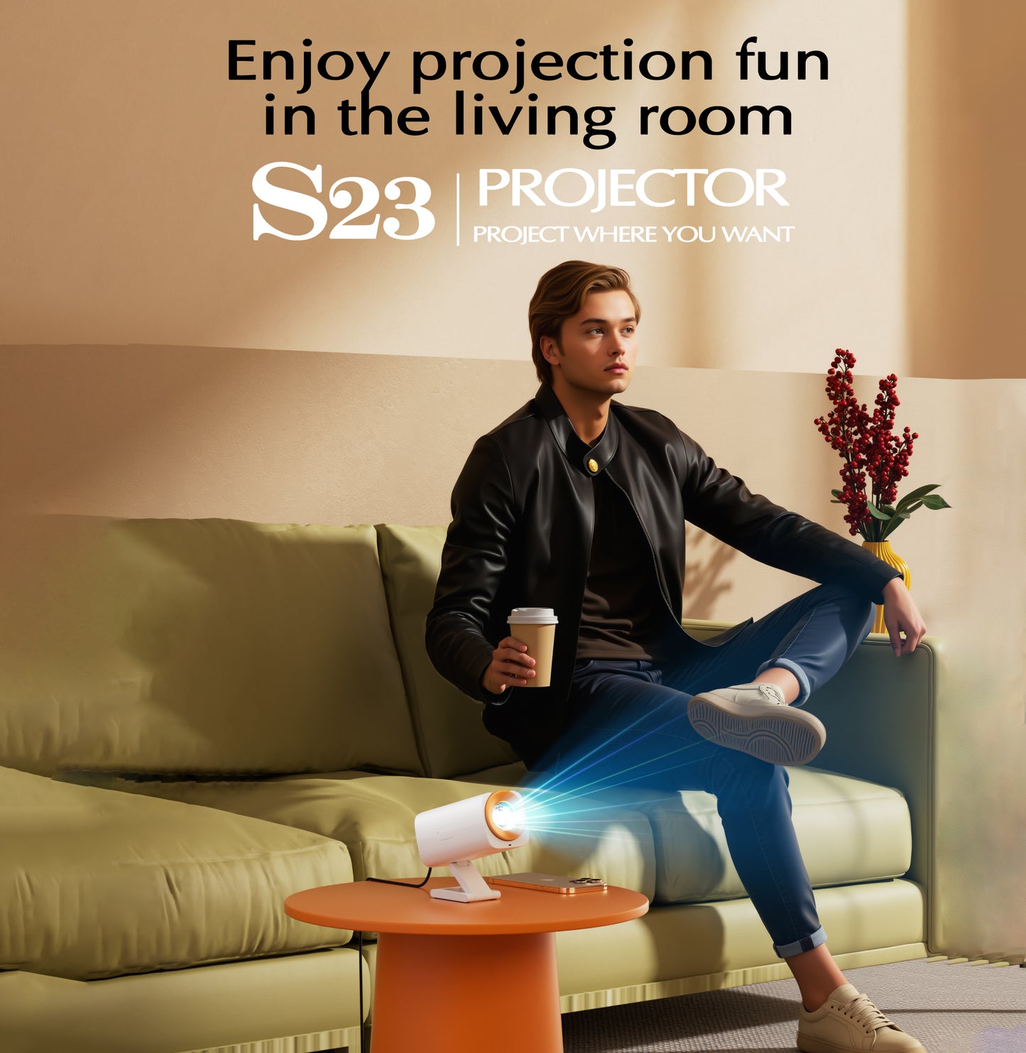 SXZ S23 Smart Projector