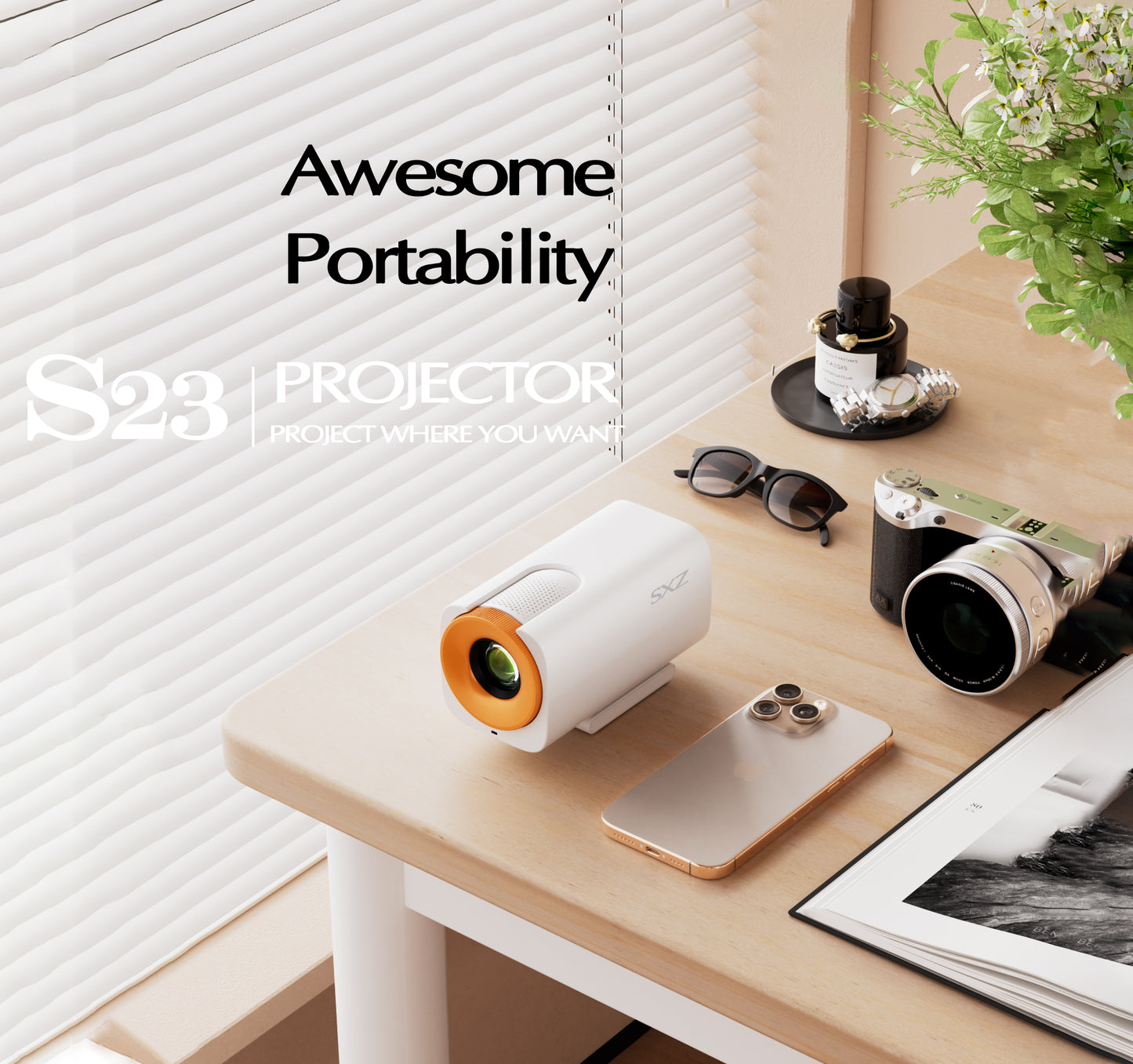 SXZ S23 Smart Projector