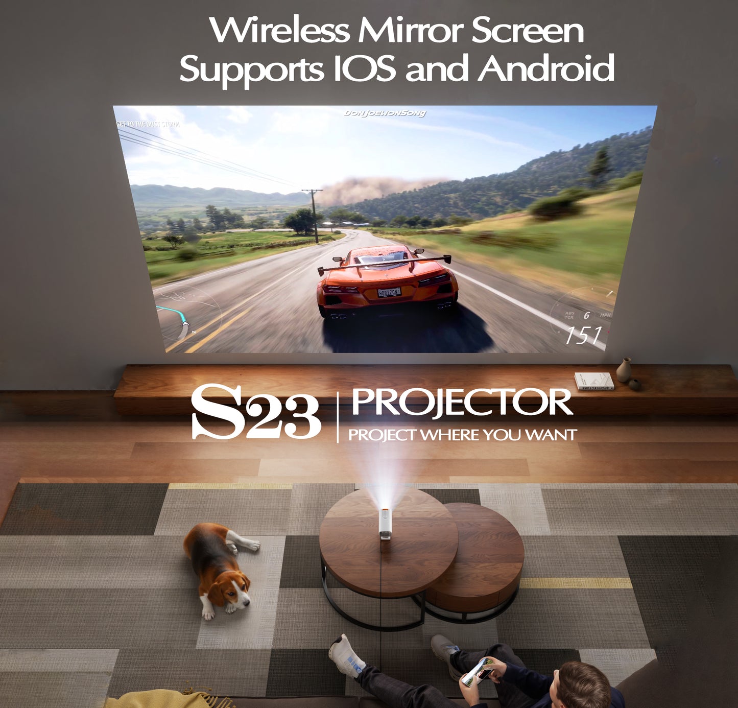 SXZ S23 Smart Projector